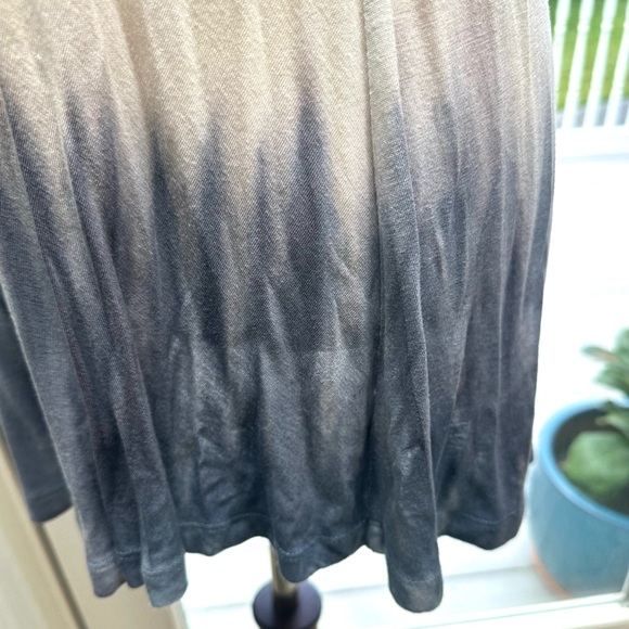 Free People XS Oversized Ombré Tank Top V-Neck,Soft Jersey Flowy Hem We The Free - Picture 2 of 8